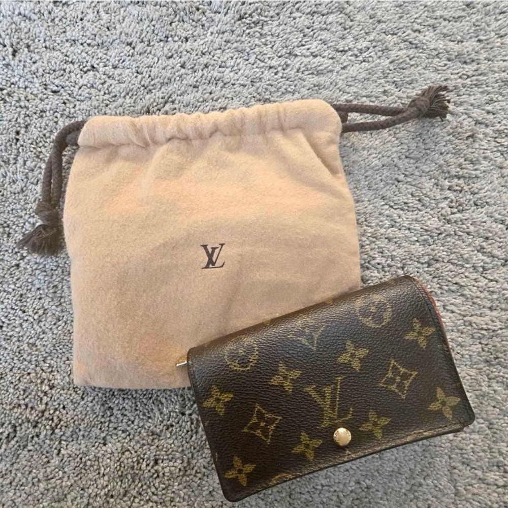 Louis Vuitton Dark Brown Monogram Wallet